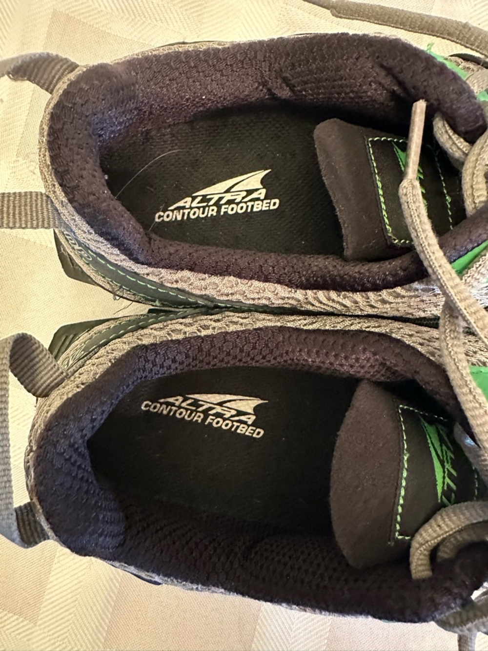 💚💎Altra Gray with Bright Green Trail Running Shoes Best for Sz. 9.5-10 Men’s💎💚 - Picture 5 of 12